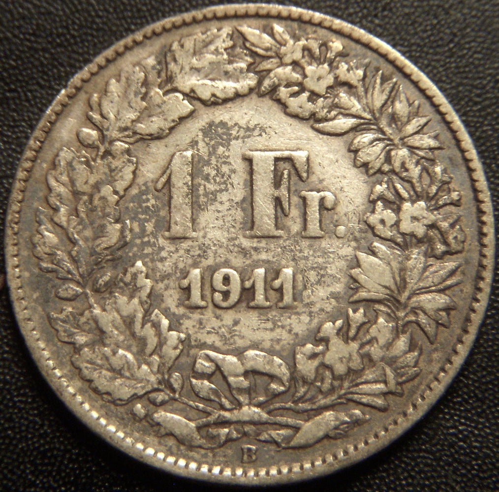 1911B Franc - Switzerland