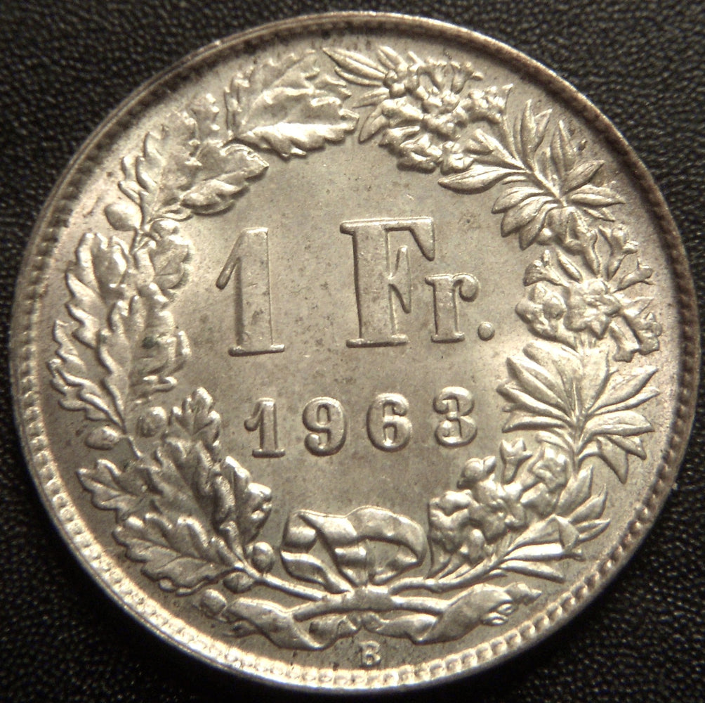 1963B Franc - Switzerland
