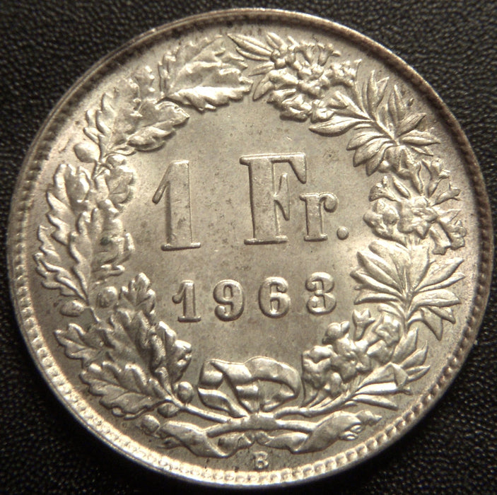 1963B Franc - Switzerland