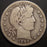 1893-S Barber Half Dollar - Very Good
