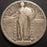 1917-S T2 Standing Quarter - Fine