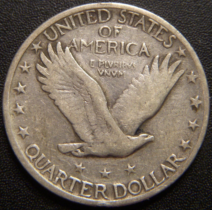 1917-S T2 Standing Quarter - Fine