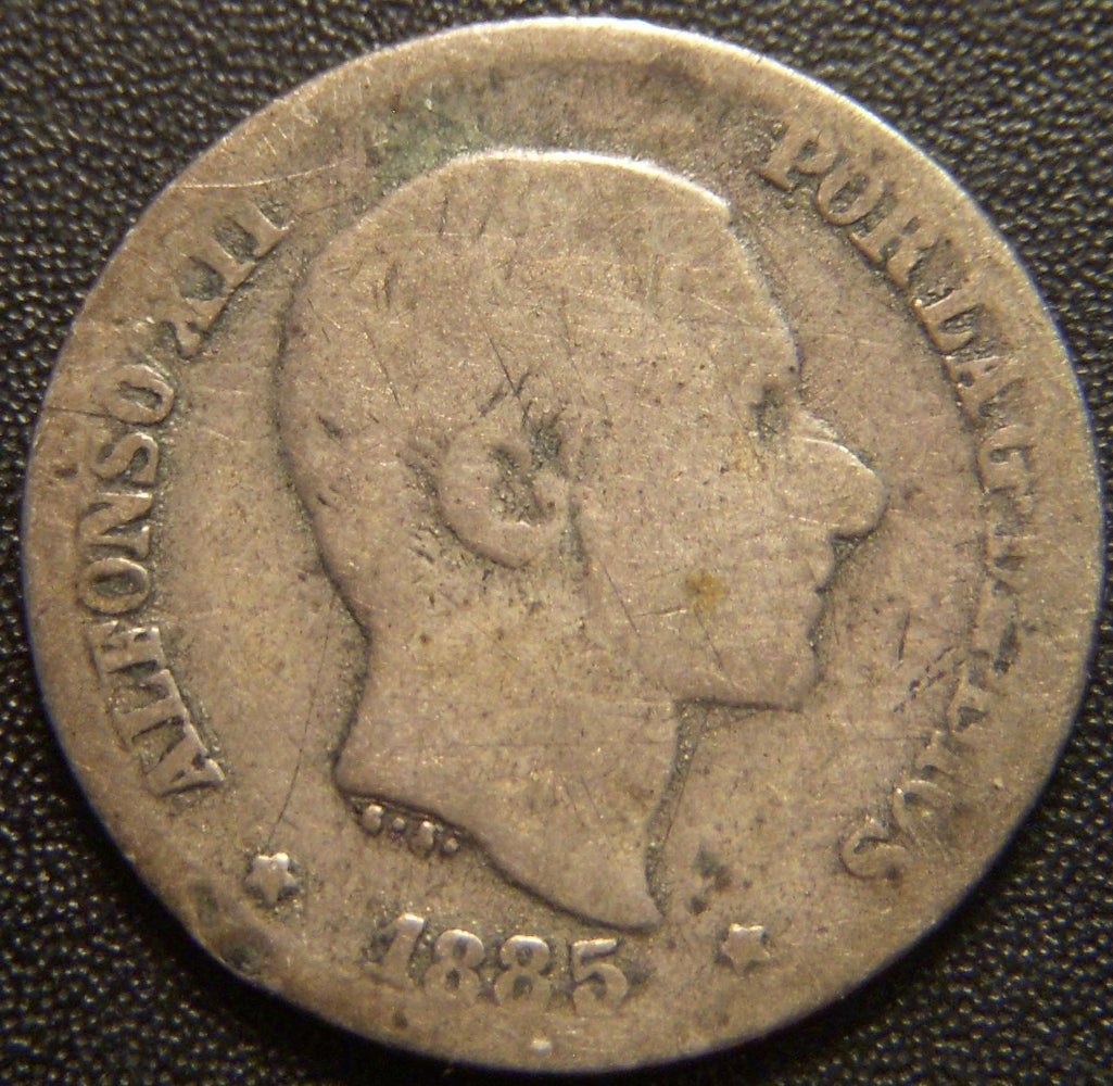 1885 10 Centimos - Spain / Philippines