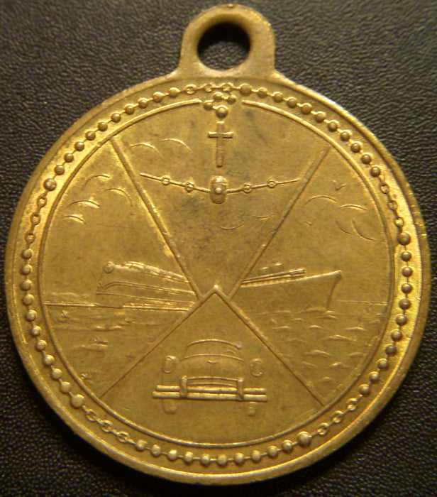 Saint Christopher Land/Air/Water Pendant