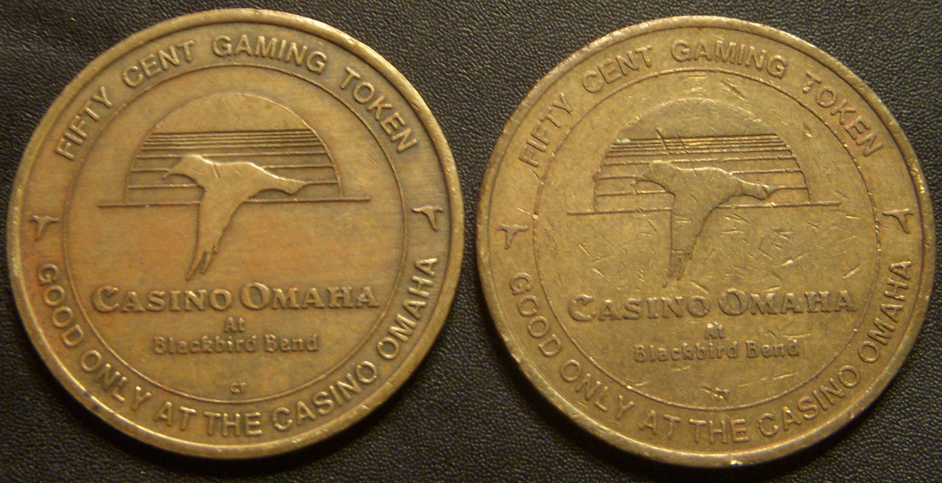 50 Cents Gaming Token - Omaha Nation, IA