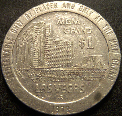 1979 $1 Gaming Token - MGM Las Vegas, NV
