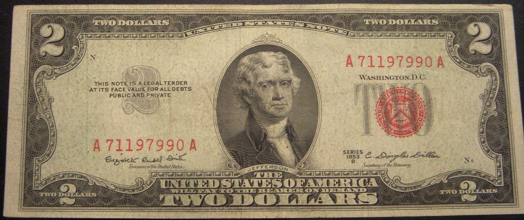 1953B $2 United States Note - FR# 1511