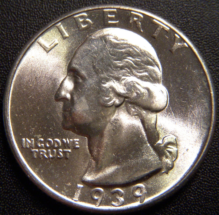 1939 Washington Quarter - Uncirculated