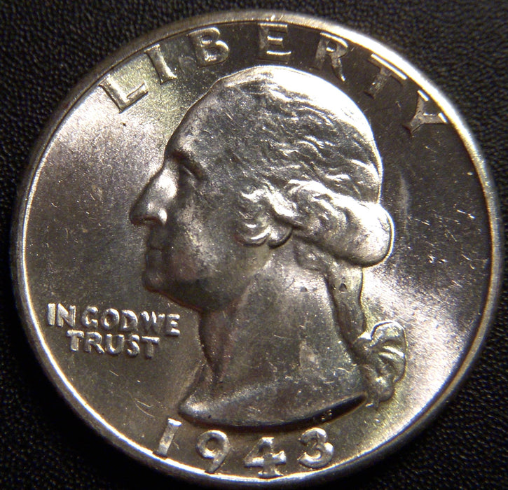 1943-D Washington Quarter - Uncirculated