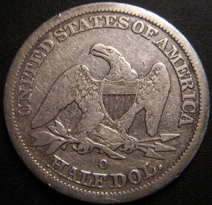 1844-O Seated Half Dollar - Very Good