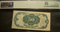 50 Cents Fractional Currency 5th Issue - FR# 1381 PMG MS63 CU