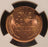 1939 Lincoln Cent - NGC MS 66 RD