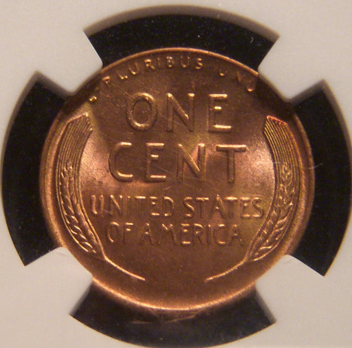 1939 Lincoln Cent - NGC MS 66 RD
