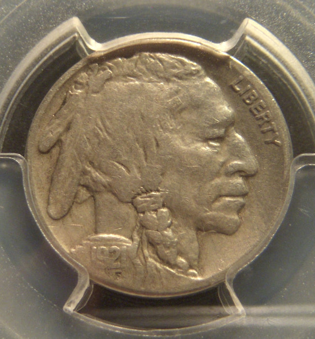 1921-S Buffalo Nickel - PCGS F12