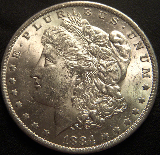 1884-O Morgan Dollar - AU