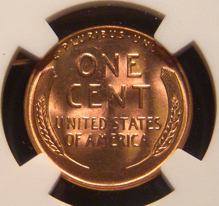 1954-S Lincoln Cent - NGC MS 66 RD