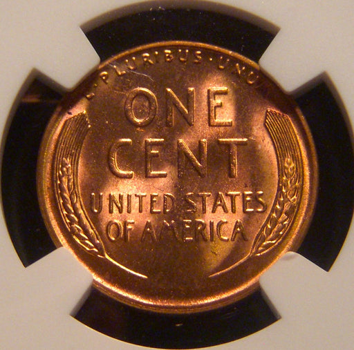 1955-S Lincoln Cent - NGC MS 66 RD