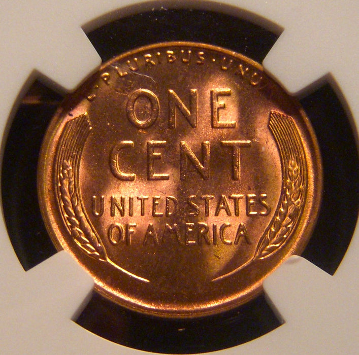 1955-S Lincoln Cent - NGC MS 66 RD