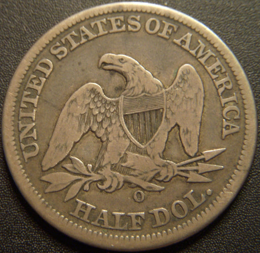 1854-O Seated Half Dollar - Very Good
