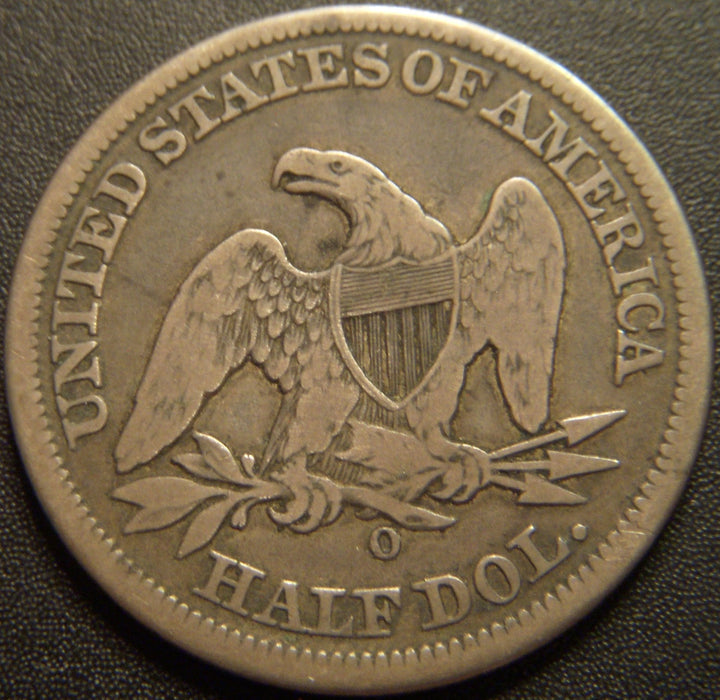 1854-O Seated Half Dollar - Very Good