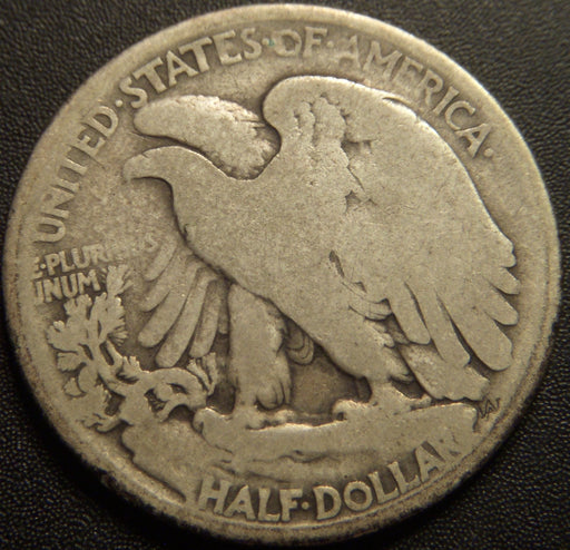 1916 Walking Half Dollar - Good