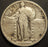 1919-D Standing Quarter - Fine