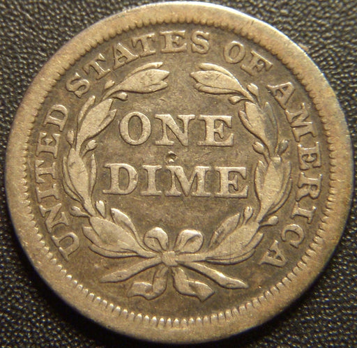 1845 Seated Dime - Fine