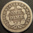 1848 Seated Dime - Good