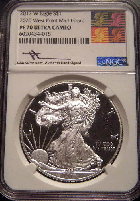 2017-W Silver Eagle - NGC PF 70 Ultra Cameo