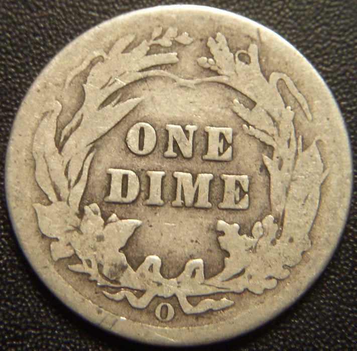 1908-O Barber Dime - Good