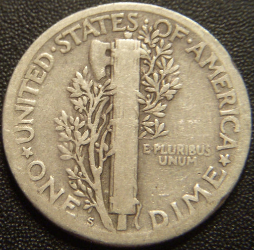 1926-S Mercury Dime - Very Good