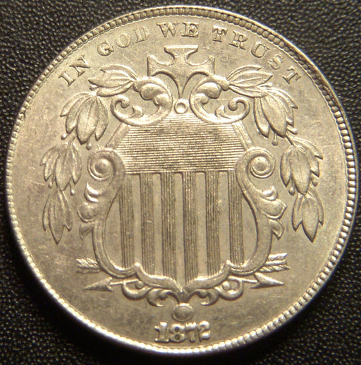 1872 Shield Nickel - Uncirculated