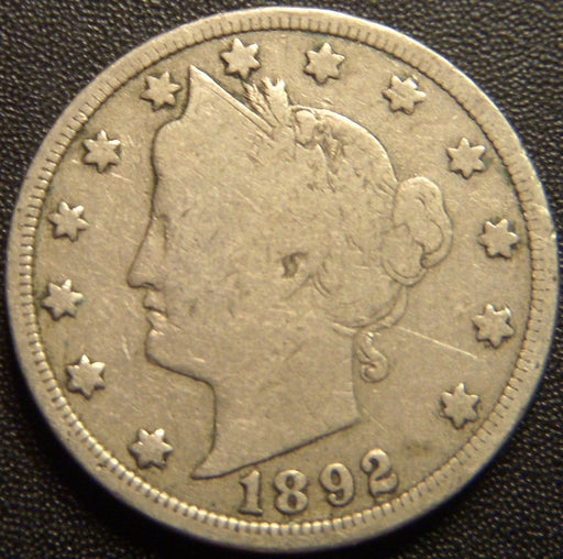 1892 Liberty Nickel - Very Good