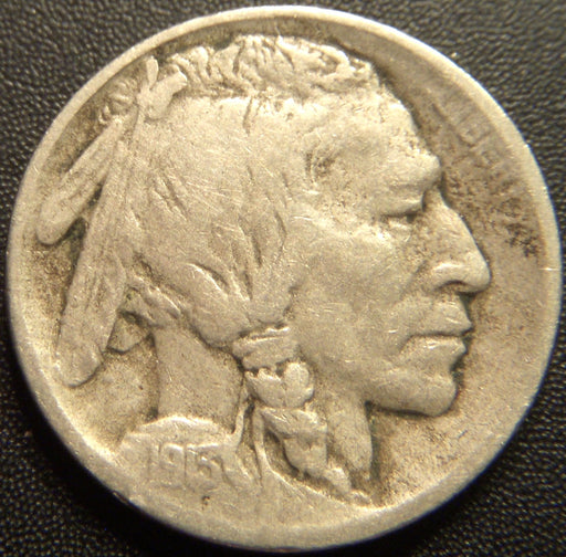 1913-S T1 Buffalo Nickel - Fine