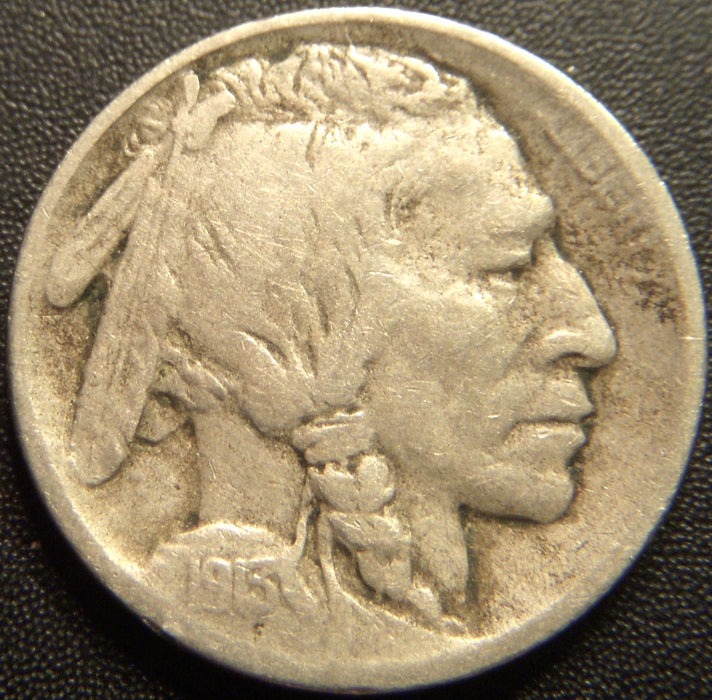 1913-S T1 Buffalo Nickel - Fine