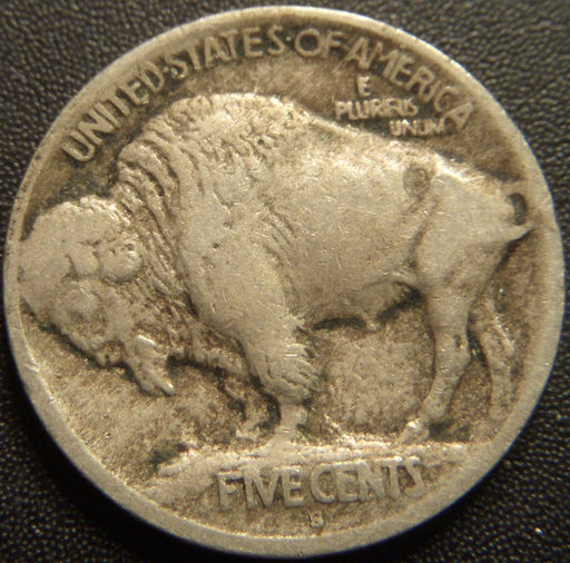 1913-S T1 Buffalo Nickel - Fine