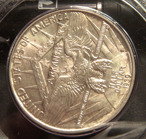 1939-D Arkansas Commemorative Half Dollar - PCGS MS64