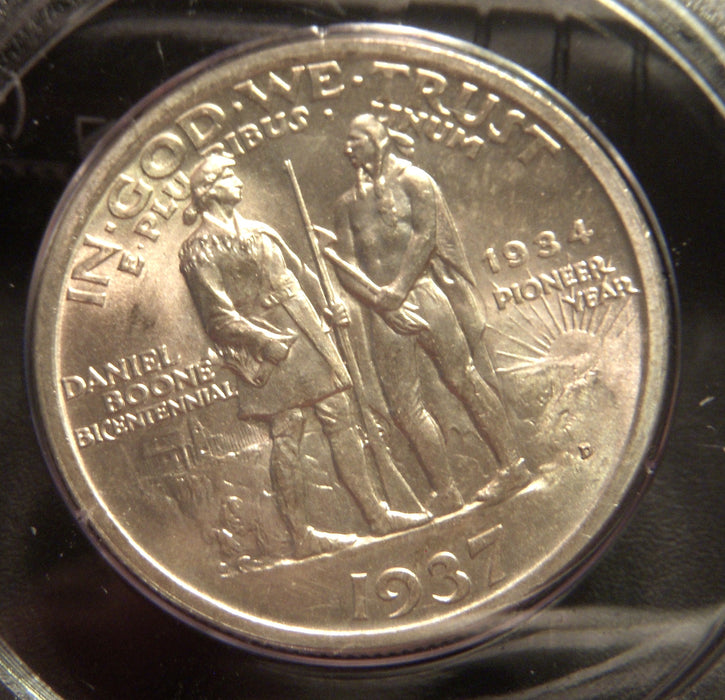 1937-D Boone Commemorative Half Dollar - PCGS MS65