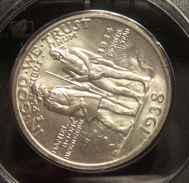 1938 Boone Commemorative Half Dollar - PCGS MS63