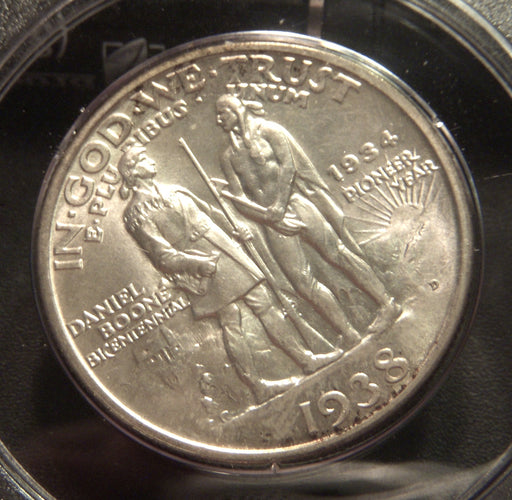 1938-D Boone Commemorative Half Dollar - PCGS MS64