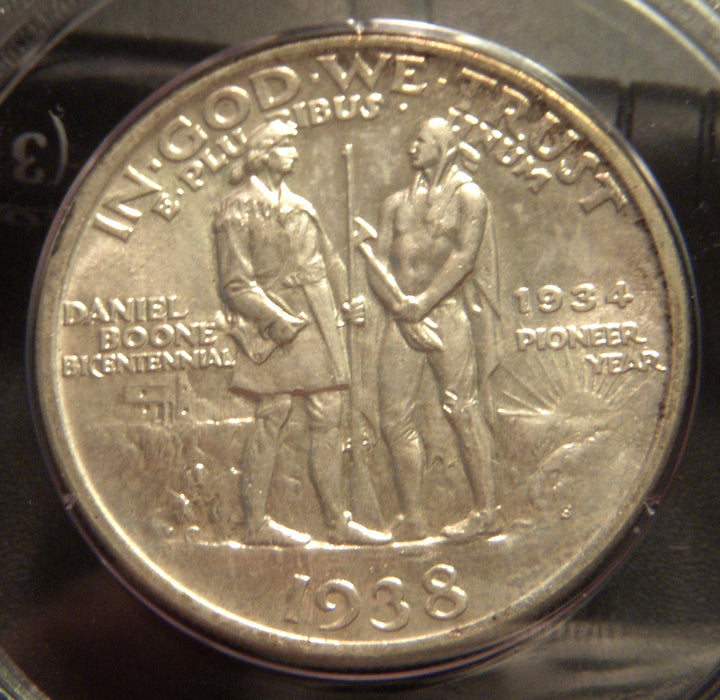 1938-S Boone Commemorative Half Dollar - PCGS MS64