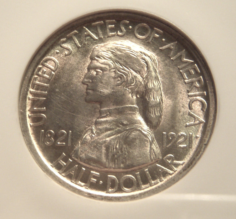 1921 Missouri Commemorative Half Dollar - NGC MS63