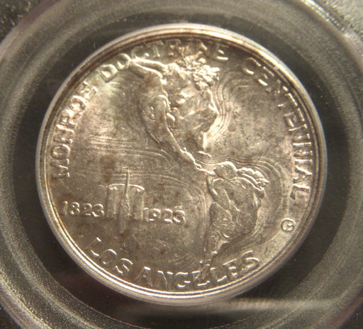 1923-S Monroe Commemorative Half Dollar - PCGS MS63
