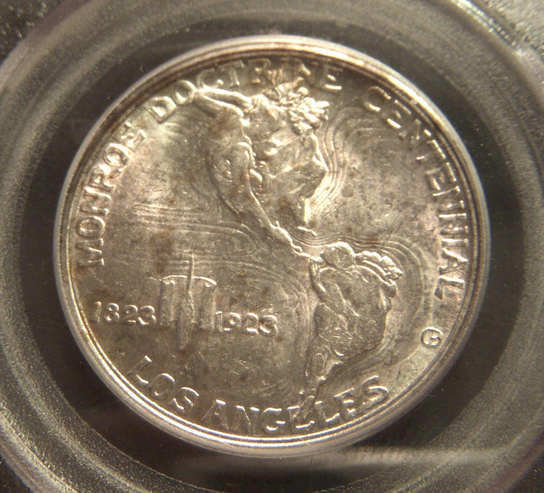 1923-S Monroe Commemorative Half Dollar - PCGS MS63