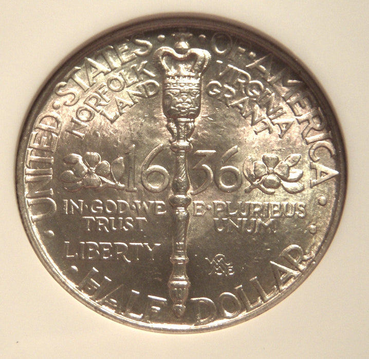 1936 Norfolk Commemorative Half Dollar - NGC MS67