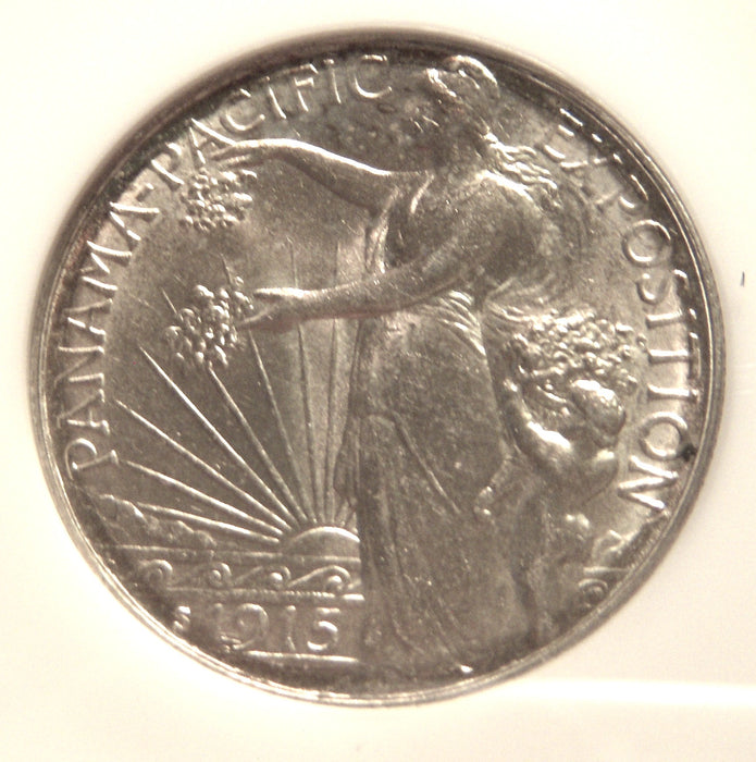 1915-S Pan Pacific Commemorative Half Dollar - NGC MS64