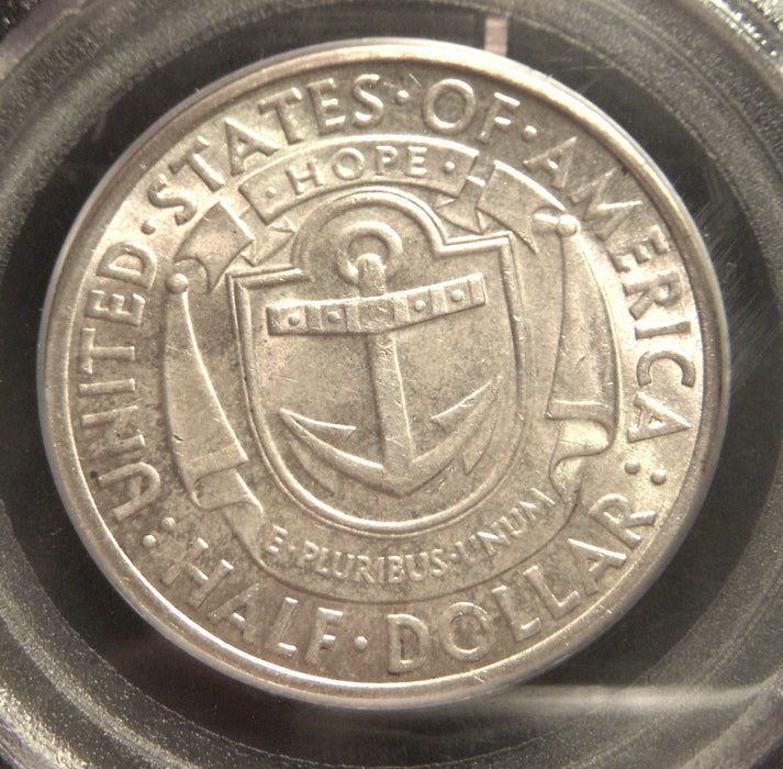 1936 Rhode Island Commemorative Half Dollar - PCGS MS63