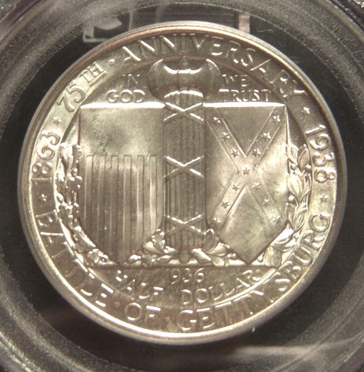 1936 Gettysburg Commemorative Half Dollar - PCGS MS65