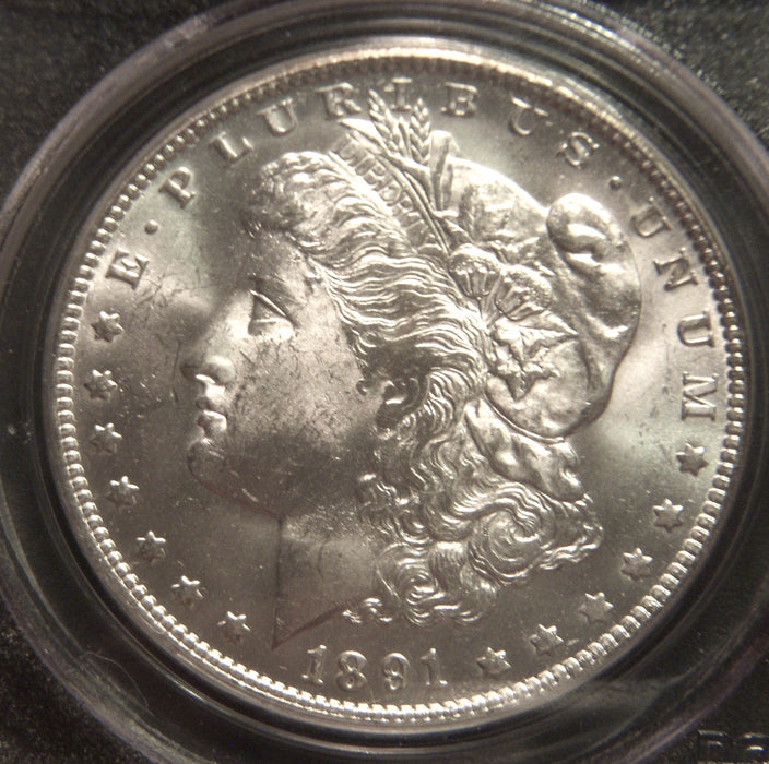 1891-O Morgan Dollar - PCGS MS62