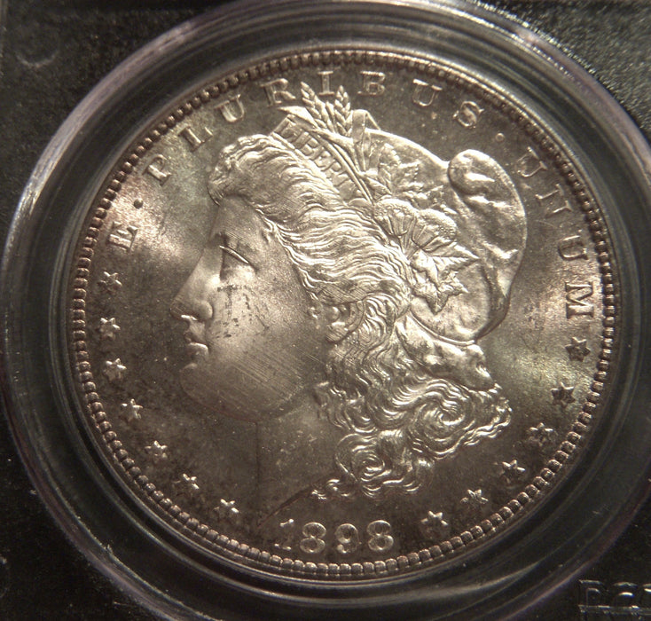 1898-S Morgan Dollar - PCGS MS64